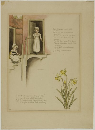 Studio per Da Wonder World, da Marigold Garden da Kate Greenaway
