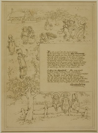 Studio per Bellezza Domestica da Kate Greenaway