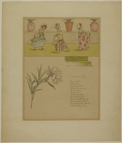 Studio per Tip a Toe, da Marigold Garden da Kate Greenaway