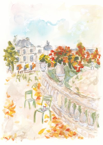 Il Giardino del Lussemburgo da Katharina Puritscher