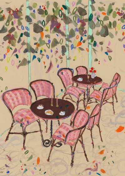 Atmosfera da bistrot parigino da Katharina Puritscher