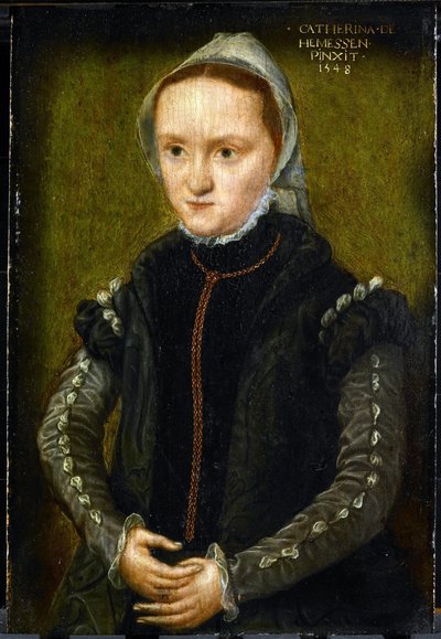 Ritratto di una donna, probabilmente un autoritratto da Katharina van Hemessen