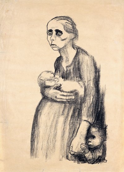 Poster contro il paragrafo 218, 1924 da Käthe Kollwitz
