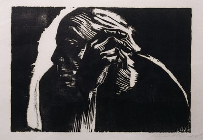Autoritratto, 1924 da Käthe Kollwitz