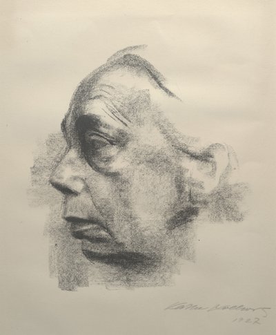 Autoritratto, 1927 da Käthe Kollwitz