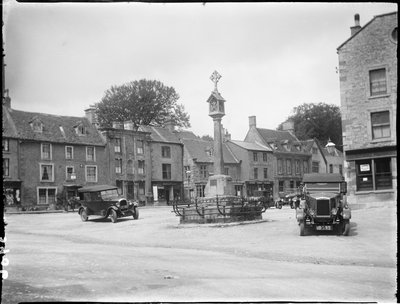Market Square, Stow-On-The-Wold, Cotswold, Gloucestershire, 09 May 1928 - 23 May 1928 da Katherine Jean Macfee