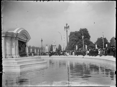 Memoriale della Regina Vittoria, The Mall, St James, Città di Westminster, Londra da Katherine Jean Macfee