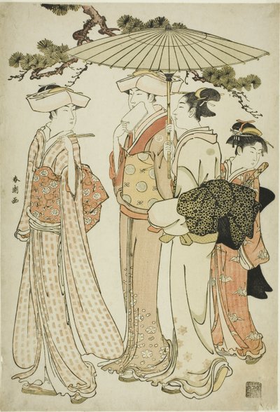 Passeggiata da Katsukawa Shuncho