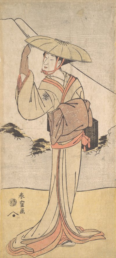 Nakamura Noshio II nel ruolo di Imayo uta Bikuni, 1796 Kansei 8 da Katsukawa Shunkaku