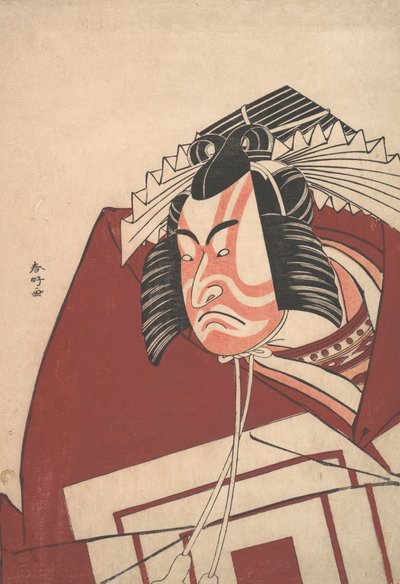 Ichikawa Danjuro V in una Performance di Shibaraku, ca. 1789 da Katsukawa Shunko