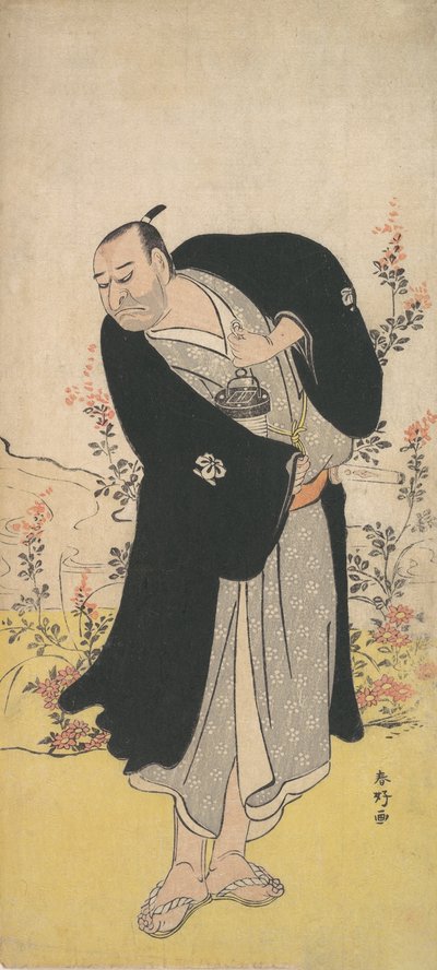 Attore Kabuki Nakayama Kojuro VI da Katsukawa Shunko