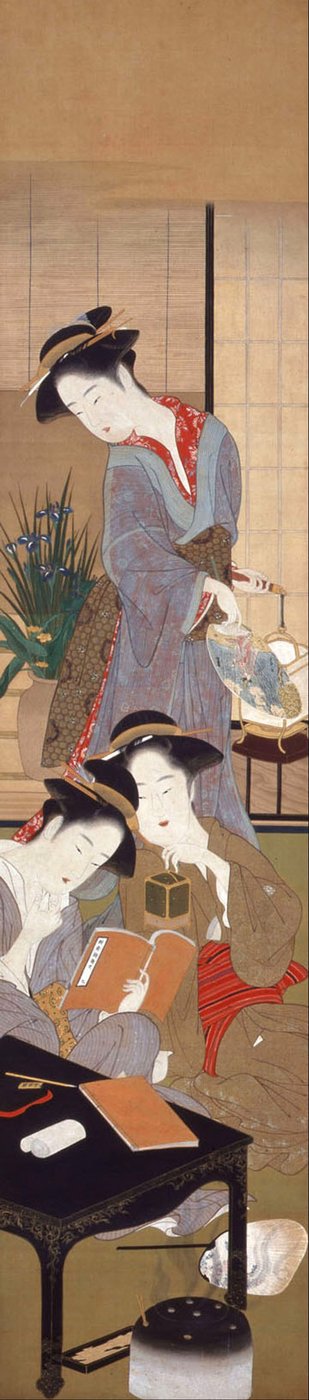 DONNE ED EVENTI DEI 12 MESI da Katsukawa Shunsho