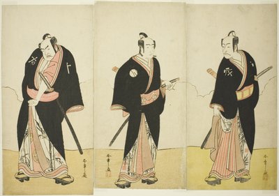 Gli attori Ichikawa Danjôrô V nel ruolo di Gokuin Sen