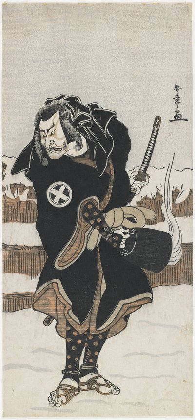 O_tani Hiroeman III come Asahara Jiro_ da Katsukawa Shunsho