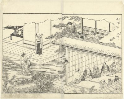 Maruyama a Nagasaki da Katsukawa Shuntei