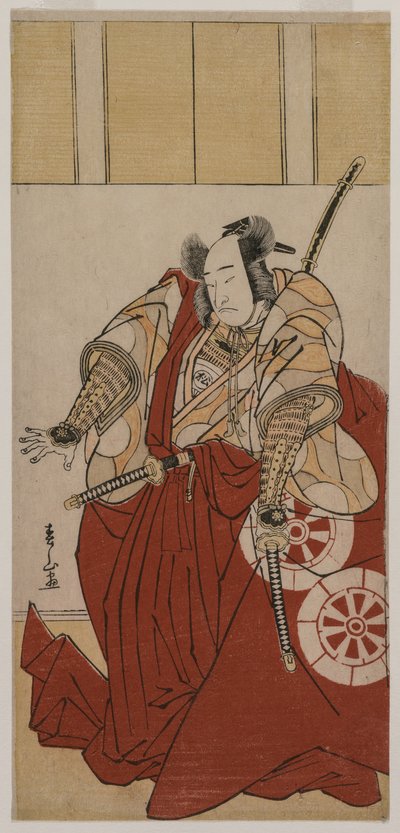 Onoe Matsusuke come Usui Sadamitsu da Katsukawa Shunzan