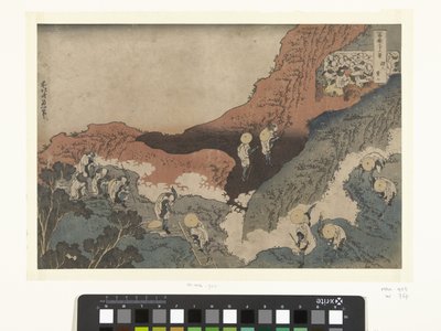 Alpinisti da Katsushika Hokusai