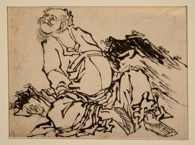 Guerriero cinese da Katsushika Hokusai