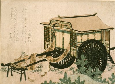 Carrozza di corte da Katsushika Hokusai