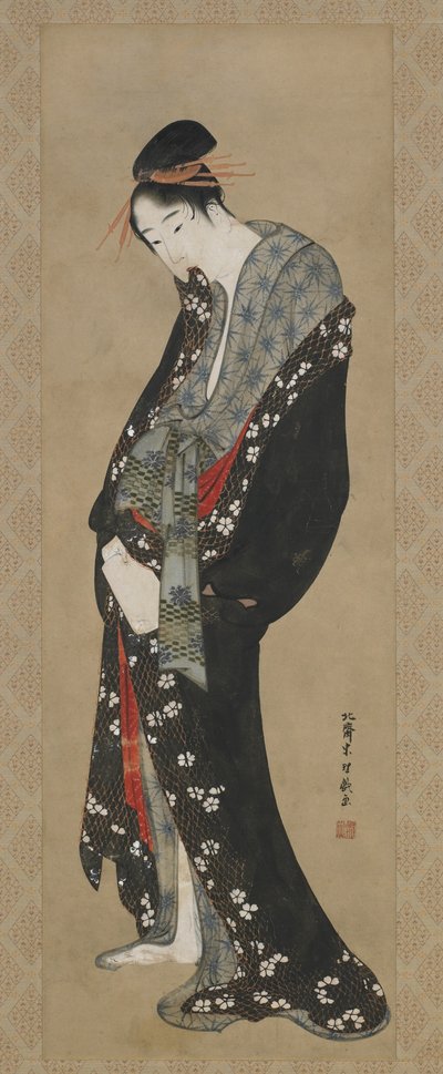 Cortigiana, periodo Edo da Katsushika Hokusai