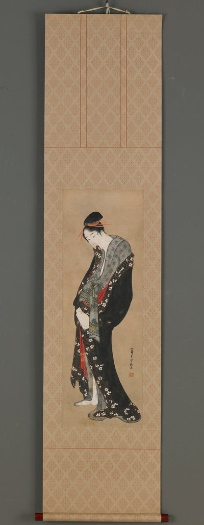 Cortigiana, periodo Edo, ca. 1796-1798 da Katsushika Hokusai