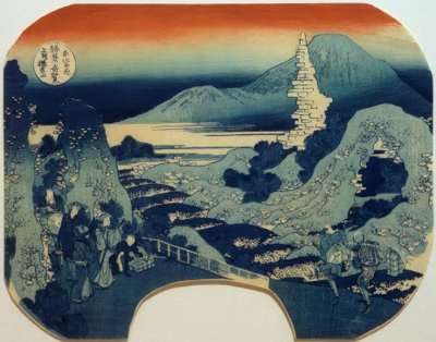 Il monte Haruna nella provincia di Kōzuke da Katsushika Hokusai