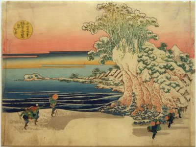 La costa di Sodegaura nella provincia di Sagami da Katsushika Hokusai