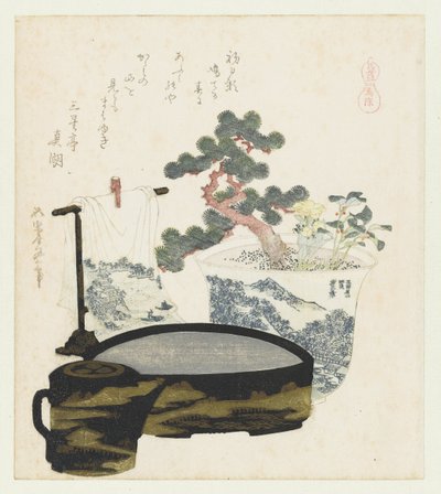 Un amuleto di cavallo da Katsushika Hokusai