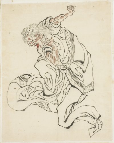 Oni femmina (illustrazione per una fiaba), ca. 1815-49 da Katsushika Hokusai