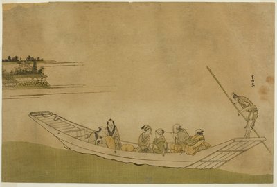 Traghetto da Katsushika Hokusai