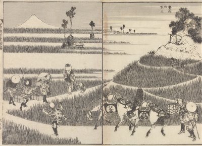 Da "Cento vedute del Monte Fuji" da Katsushika Hokusai