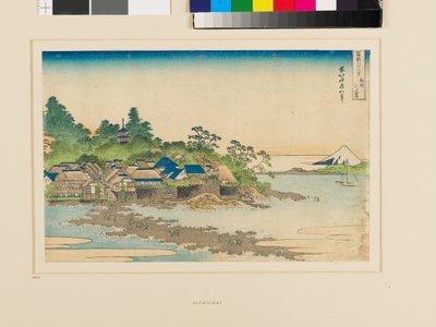 Fuji da Enoshima da Katsushika Hokusai