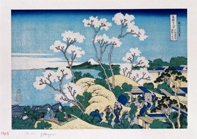 Il Fuji da Gotenyama a Shinagawa sul Tokaido, dalla serie Le trentasei vedute del Monte Fuji da Katsushika Hokusai