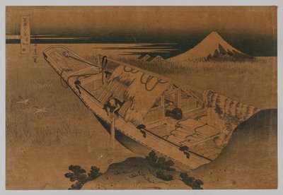 Fuji da Ushibori, provincia di Hitachi da Katsushika Hokusai