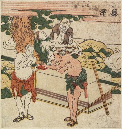 Fujisawa, c. 1804 da Katsushika Hokusai
