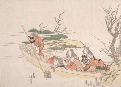 Raccolta di alghe da Katsushika Hokusai