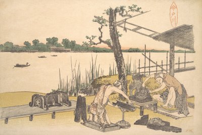Imadogawa da Katsushika Hokusai