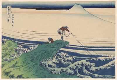 Kajikazawa nella provincia di Kai (Koshu Kajikazawa), dalla serie "Trentasei vedute del Monte Fuji (Fugaku sanjurokkei)" da Katsushika Hokusai