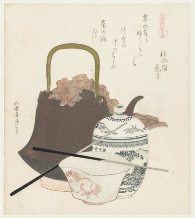 Ceramica di Sôma (serie di cavalli) da Katsushika Hokusai
