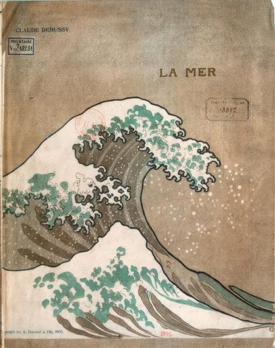 Il mare da Katsushika Hokusai