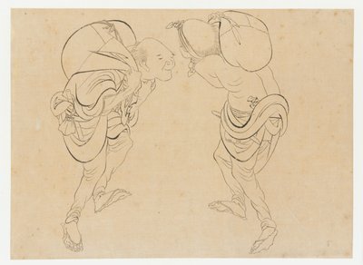 Lavoratori da Katsushika Hokusai