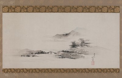 Paesaggio, periodo Edo da Katsushika Hokusai