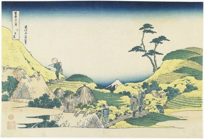 Meguro inferiore, 1831-1834 da Katsushika Hokusai