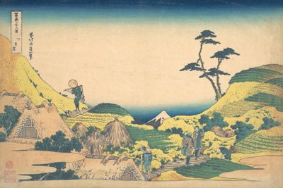 Shimo Meguro, dalla serie Trentasei vedute del Monte Fuji Fugaku... da Katsushika Hokusai