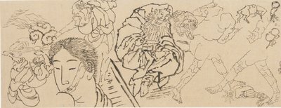 Studi vari da Katsushika Hokusai