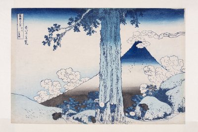 Passo di Mishima nella provincia di Kai da Katsushika Hokusai