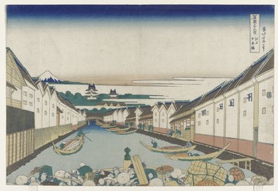 Ponte Nihonbashi a Edo da Katsushika Hokusai