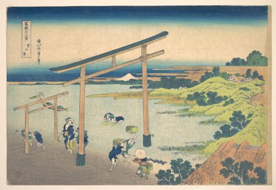 La baia di Noboto (Noboto no ura), dalla serie “Le trentasei vedute del Monte Fuji” (Fugaku sanjūrokkei) da Katsushika Hokusai
