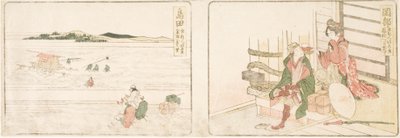 Okabe; Shimada da Katsushika Hokusai