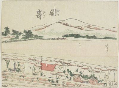 Okazaki, 1799-1802 da Katsushika Hokusai
